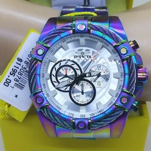 FIRM PRICE 100%-NEW Invicta Bolt Iridescent Watch